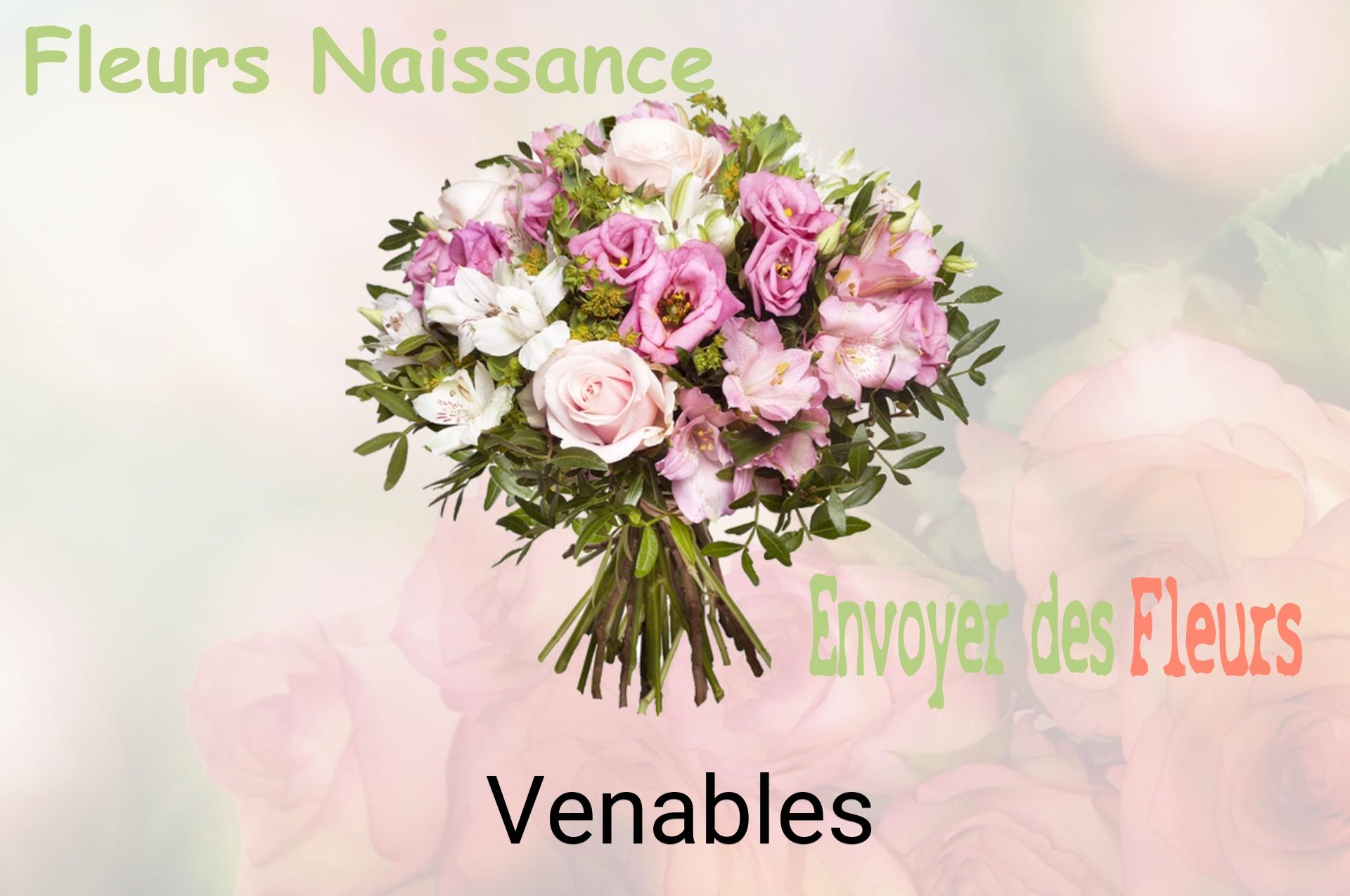 Bouquet de fleurs de naissance livré à Venables